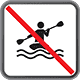 Kayak interdit